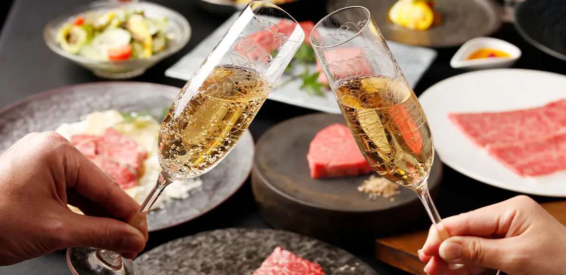 落ち着いた個室空間